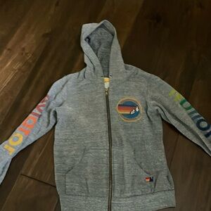 Aviator nation gray hoodie